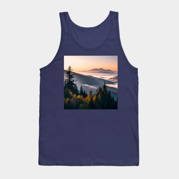 Great Smoky Mountains Tank Top by bragova